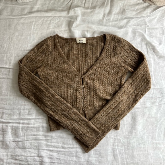 Wilfred Santorini Cardigan, Heather Cognac - Picture 6 of 8